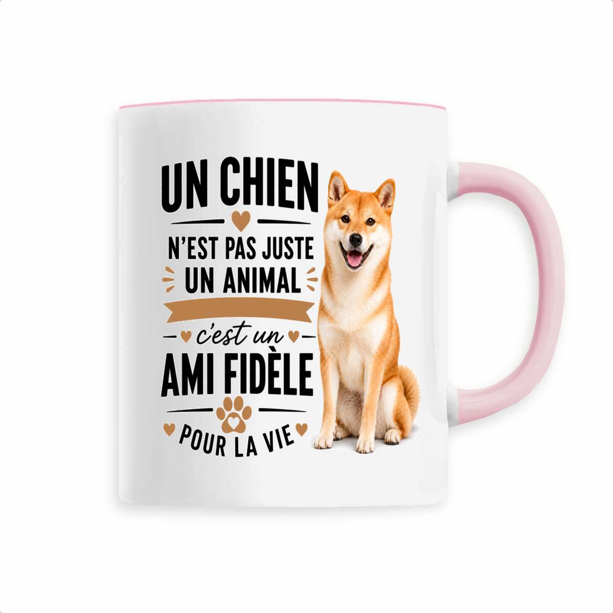 face_3_2 Mug Shiba Inu – Un Chien N'est Pas Juste Un Animal, C'est Un Ami Fidèle Pour La Vie