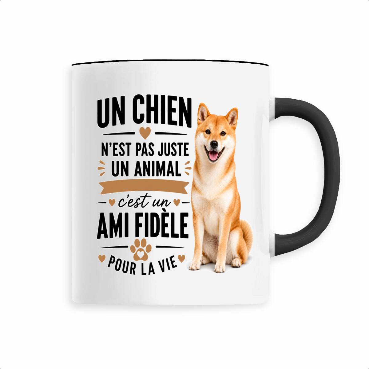 face_4_1 Mug Shiba Inu – Un Chien N'est Pas Juste Un Animal, C'est Un Ami Fidèle Pour La Vie