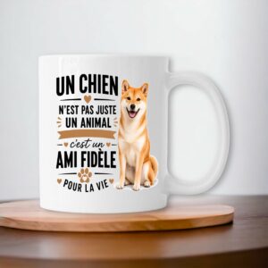 Mug Shiba Inu – Un Chien N'est Pas Juste Un Animal, C'est Un Ami Fidèle Pour La Vie